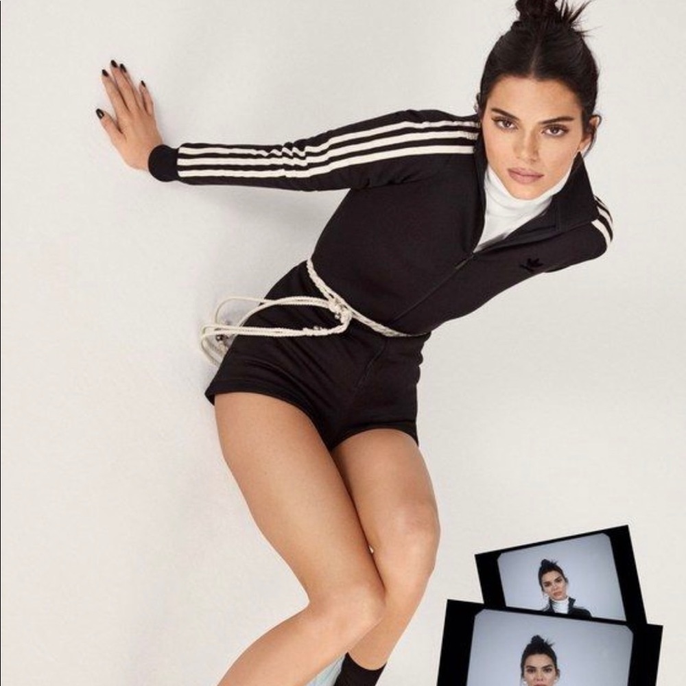 Adidas zip up jumpsuit.